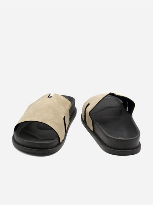 Mules effet daim - C M - Kiabi