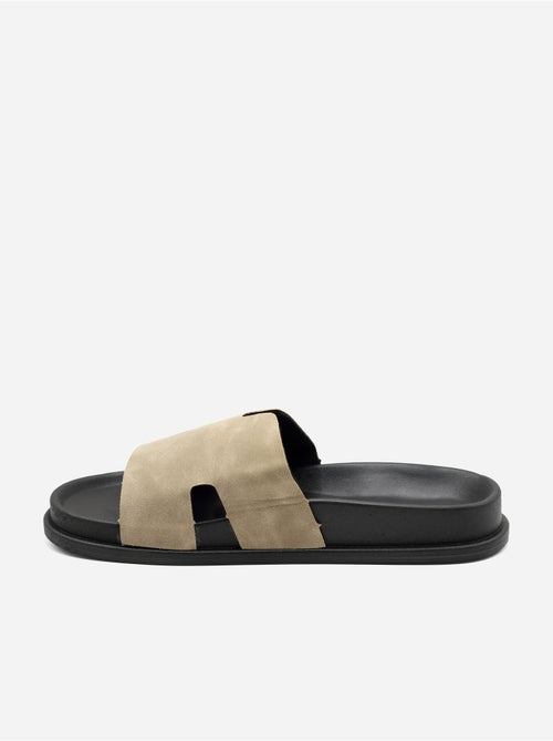 Mules effet daim - C M - Kiabi