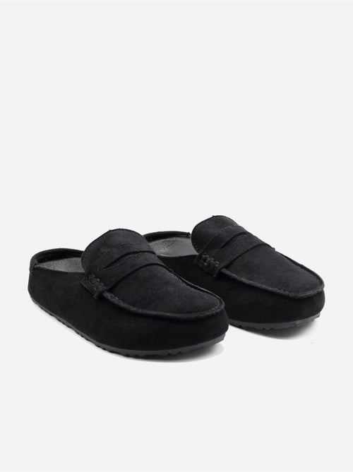 Mules effet daim - Kiabi