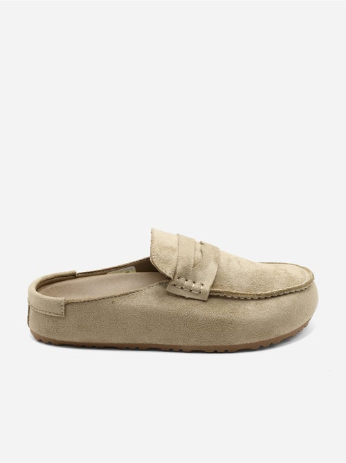 Mules effet daim - Kiabi