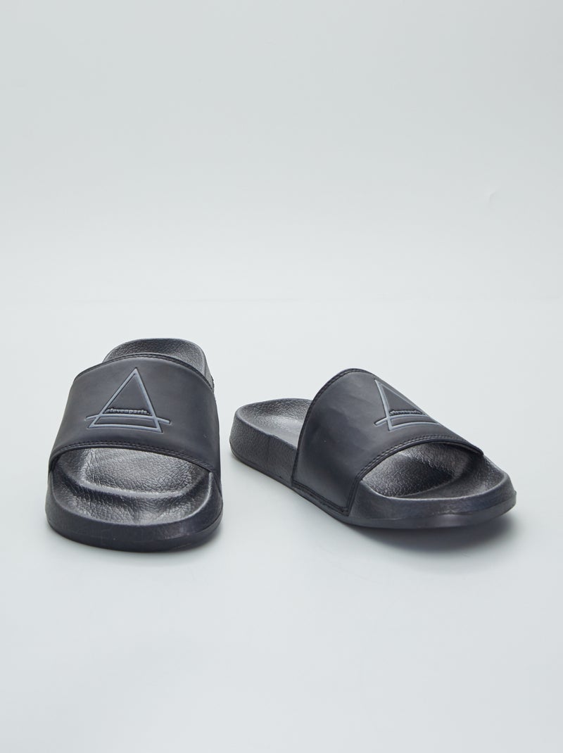 Mules 'eleven paris' noir - Kiabi