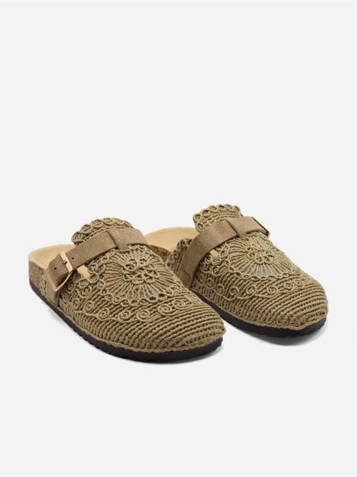 Mules en crochet - C M - Kiabi