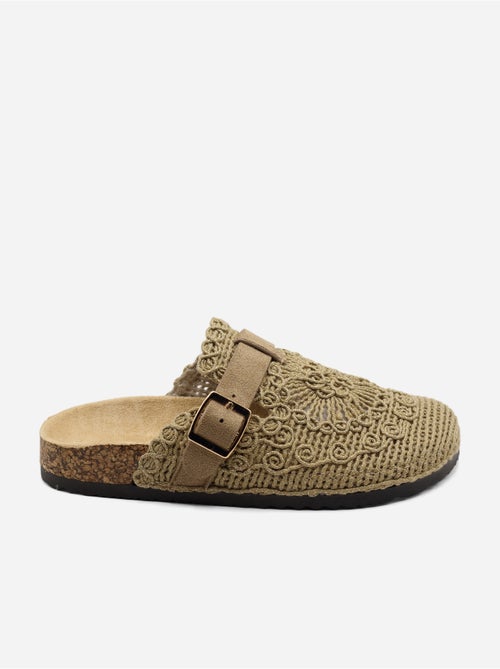 Mules en crochet - C M - Kiabi