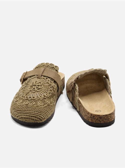 Mules en crochet - C M - Kiabi