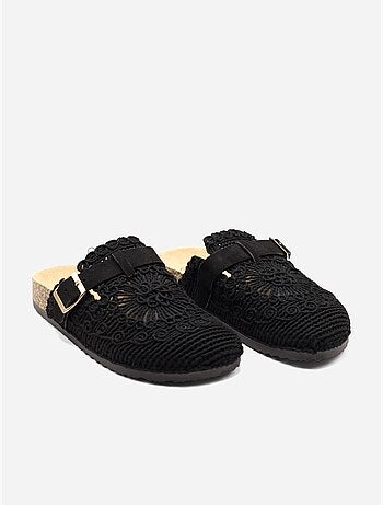 Mules en crochet