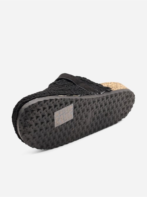Mules en crochet - Kiabi
