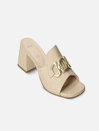 Mules en cuir BATA