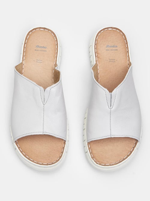 Mules en cuir BATA - Kiabi