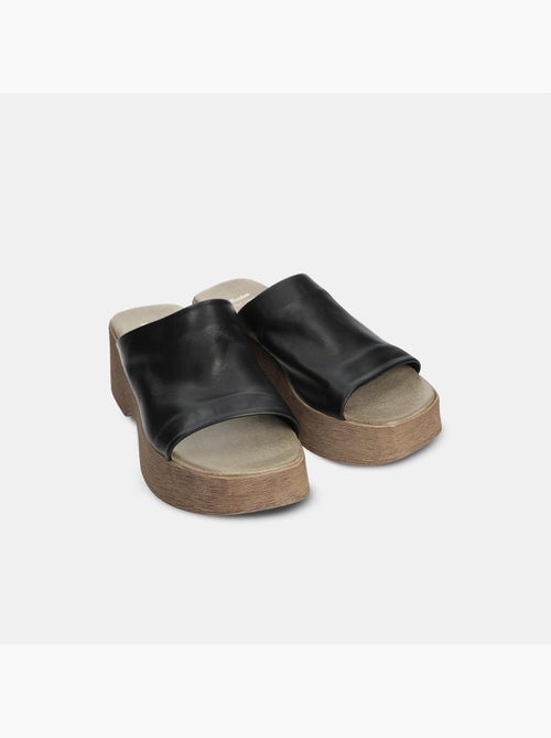 Mules en cuir BATA - Kiabi