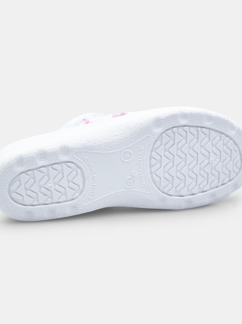 Mules en cuir BATA Rose fushia - Kiabi