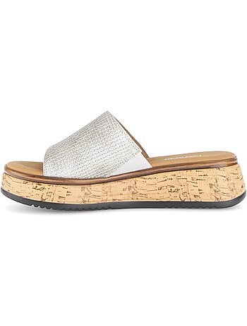 Mules en cuir