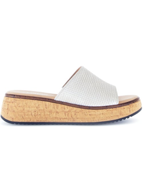Mules  en cuir - Kiabi