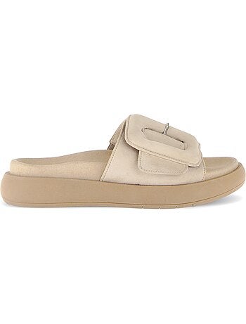 Mules en cuir