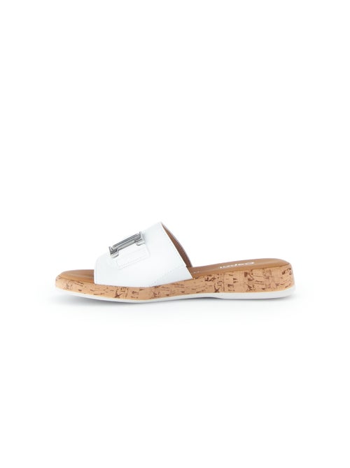Mules  en cuir - Kiabi