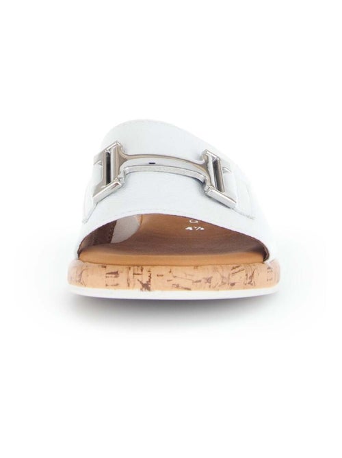 Mules  en cuir - Kiabi
