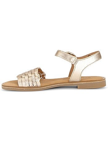 Mules en cuir