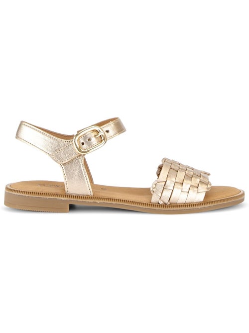 Mules  en cuir - Kiabi