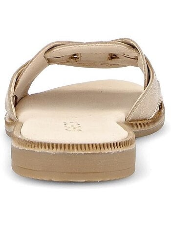 Mules en cuir