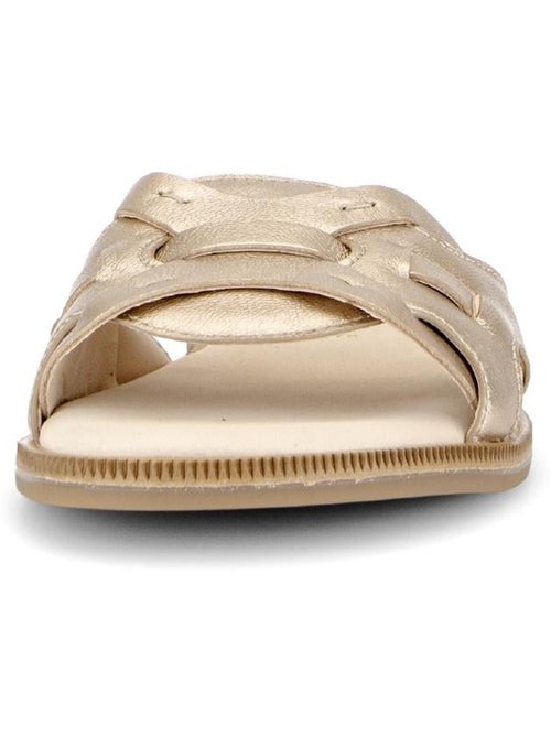 Mules  en cuir - Kiabi