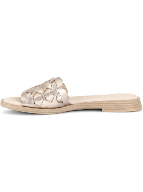Mules  en cuir - Kiabi