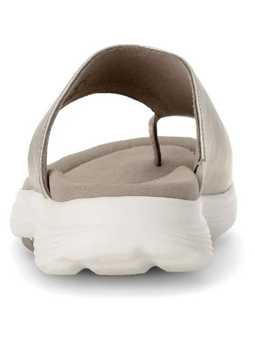 Mules  en cuir lisse - Kiabi