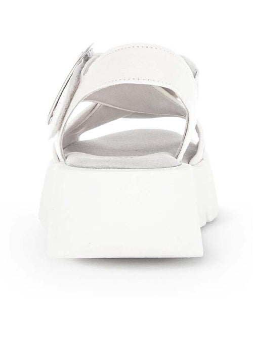 Mules  en cuir lisse - Kiabi