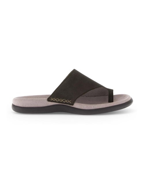 Mules  en cuir - Kiabi
