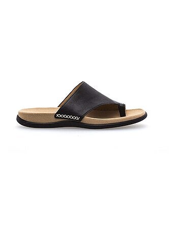 Mules en cuir