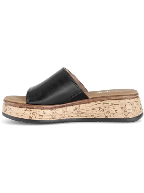 Mules  en cuir - Kiabi