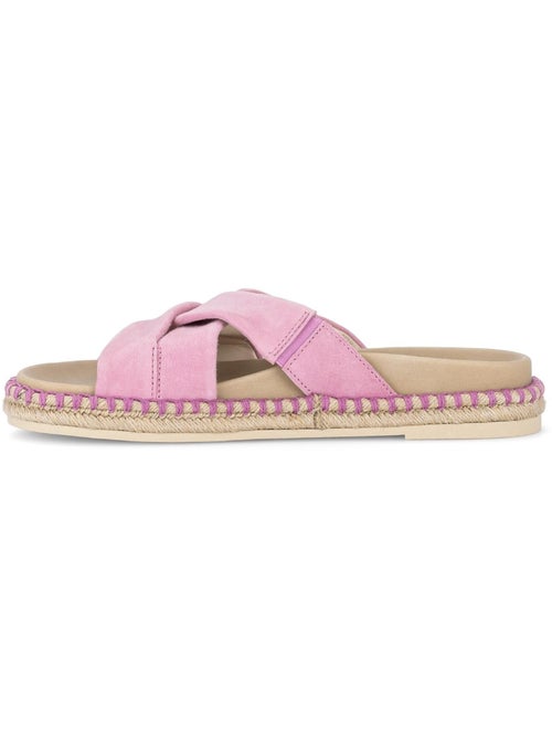 Mules  en cuir - Kiabi