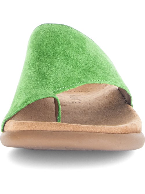 Mules  en cuir - Kiabi