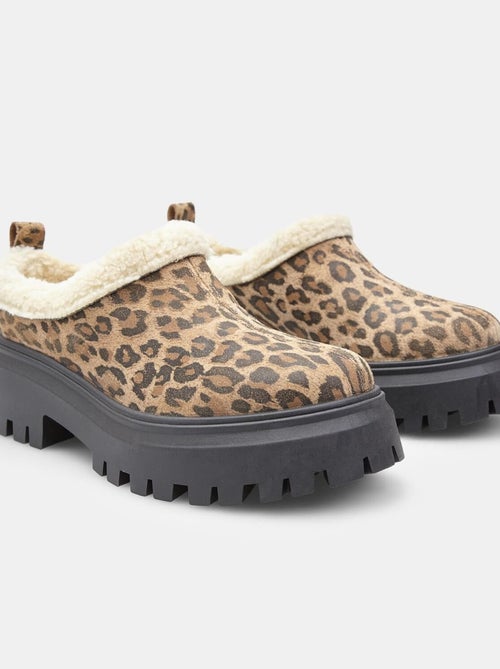 Mules en daim BATA - Kiabi