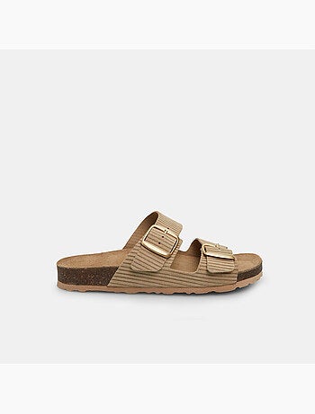 Mules en daim