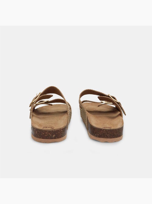 Mules en daim - Kiabi
