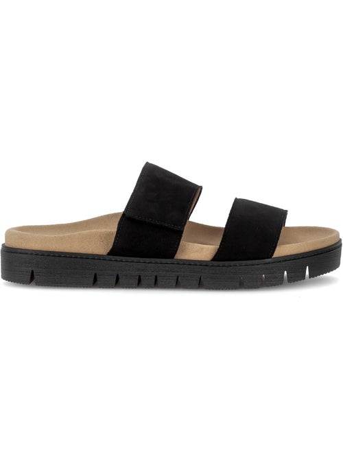 Mules  en daim - Kiabi