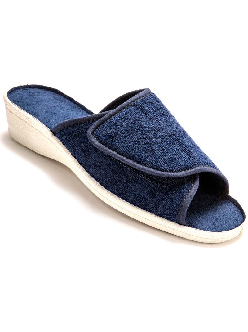 Mules en éponge - PEDICONFORT Bleu marine - Kiabi