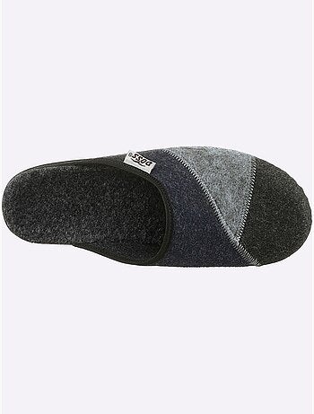 Mules en feutre à design patchwork avec semelle rembourrée - taille standard - witt