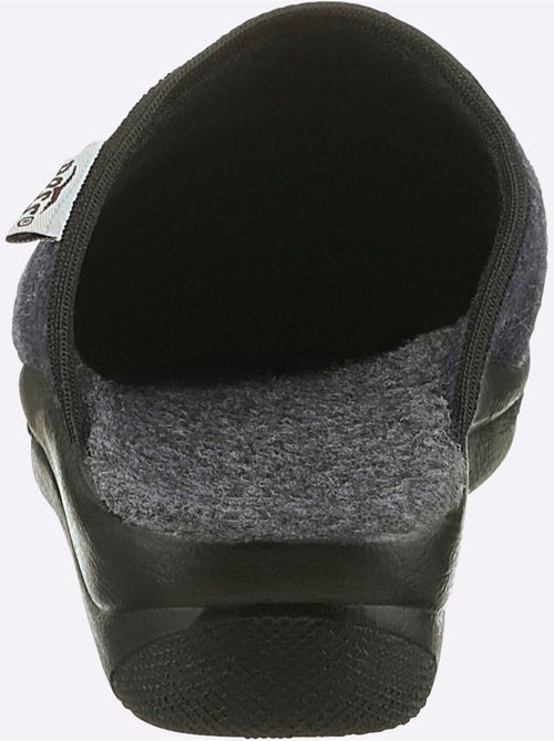 Mules en feutre à design patchwork avec semelle rembourrée - taille standard - witt - Kiabi