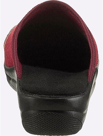 Mules en feutre à design patchwork avec semelle rembourrée - taille standard - witt