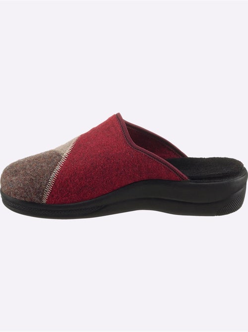 Mules en feutre avec semelle intérieure rembourrée et design patchwork - taille standard - witt - Kiabi Mules en feutre avec semelle intérieure rembourrée et design patchwork - taille standard - witt - Kiabi