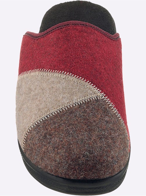Mules en feutre avec semelle intérieure rembourrée et design patchwork - taille standard - witt - Kiabi Mules en feutre avec semelle intérieure rembourrée et design patchwork - taille standard - witt - Kiabi