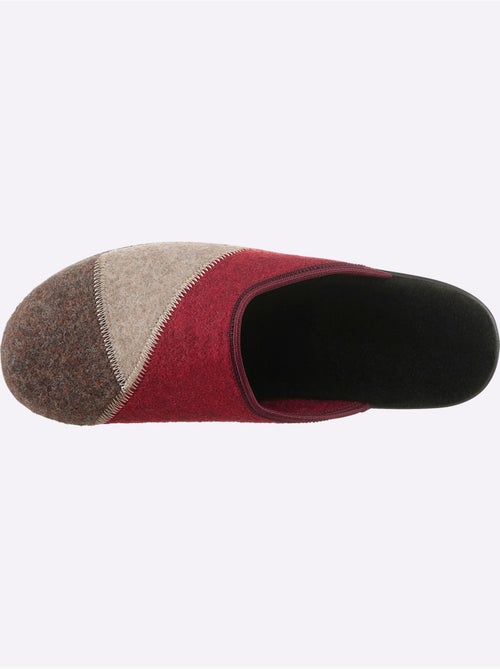Mules en feutre avec semelle intérieure rembourrée et design patchwork - taille standard - witt - Kiabi Mules en feutre avec semelle intérieure rembourrée et design patchwork - taille standard - witt - Kiabi