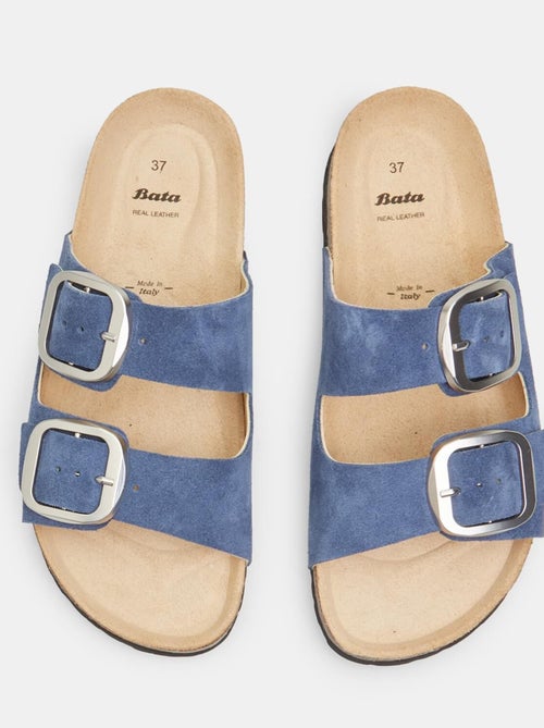 Mules en nubuck BATA - Kiabi