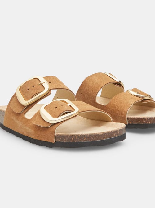 Mules en nubuck BATA - Kiabi