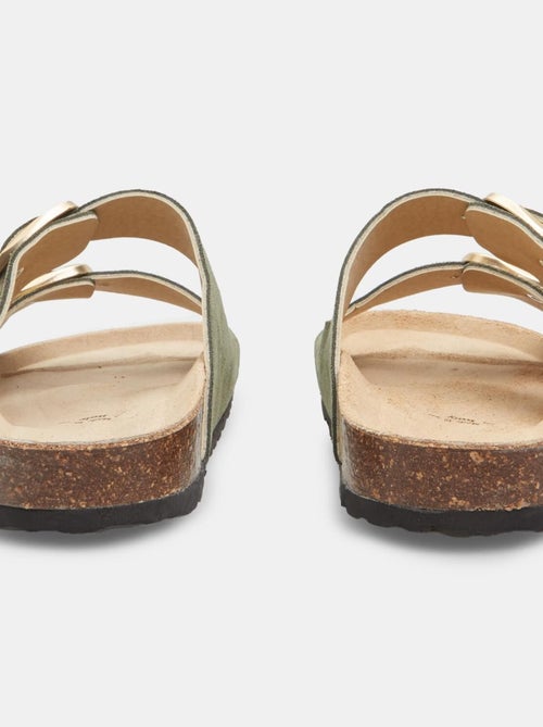 Mules en nubuck BATA - Kiabi