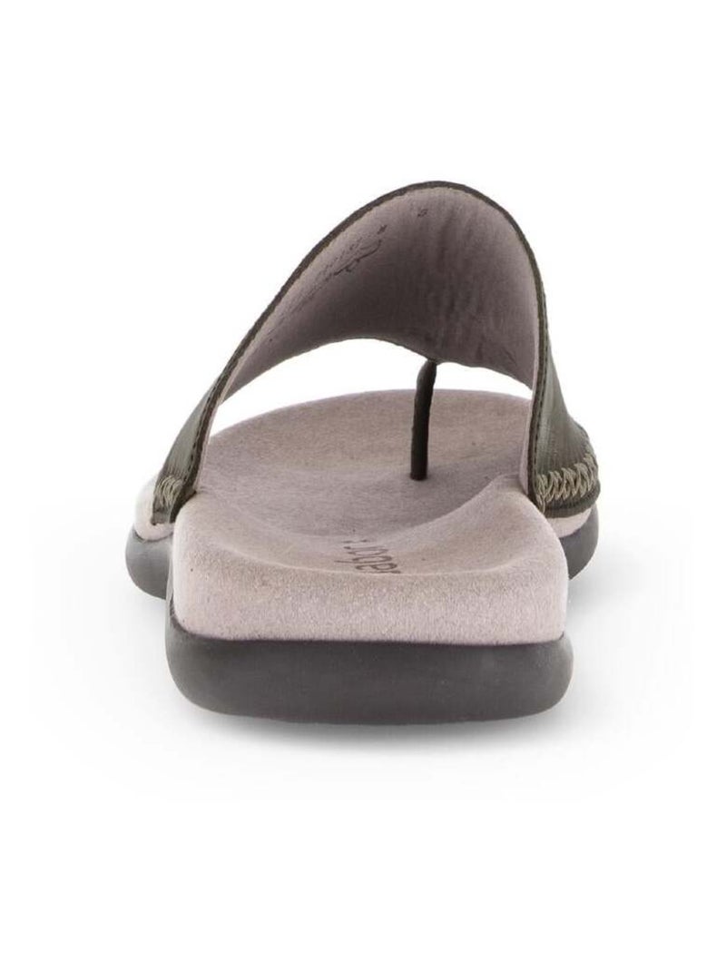 Mules  en nubuck Marron - Kiabi