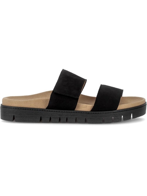 Mules  en nubuck - Kiabi
