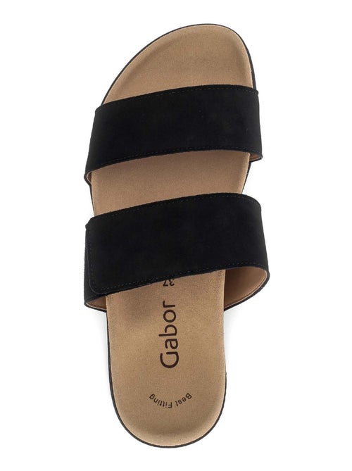 Mules  en nubuck - Kiabi