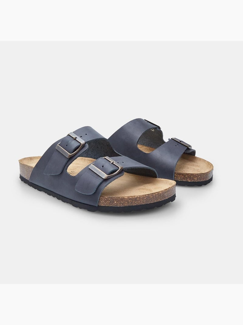 Mules en Nubuck pour Homme BATA Noir - Kiabi