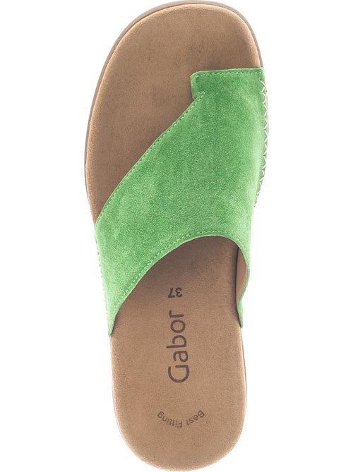 Mules  en nubuck - Kiabi